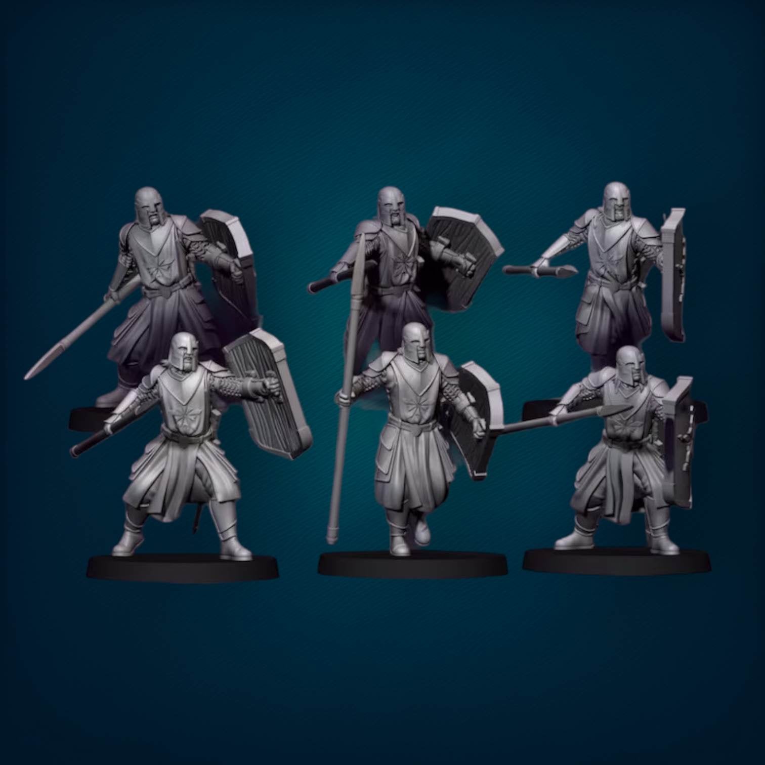 North Human Armoured Warriors